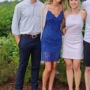 Lulu Blue lace dress